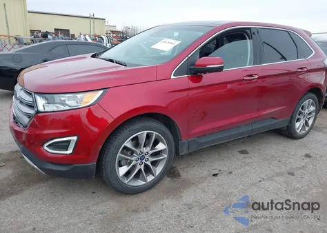 2018 Ford Edge Titanium from USA, damaged, VIN 2FMPK4K9XJBB85875